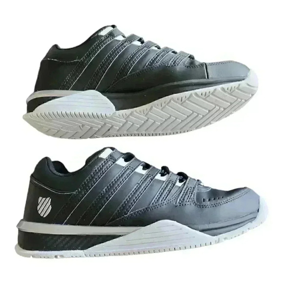 K-Swiss Baxter Mens Sneaker Size 7.5 Black - Picture 5 of 10